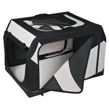 TRIXIE Transportný box vario nylon čierno-sivý 91 × 58 61 cm