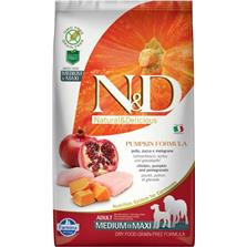 N&D dog GF PUMPKIN adult medium & maxi chicken&pomegranate 12 kg
