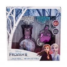 DISNEY Frozen II 30 ml sada toaletní voda plus klíčenka spona do vlasů 2 ks pro děti