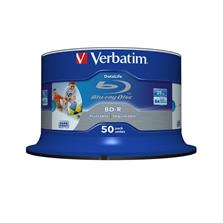 Verbatim BD-R Blu-Ray SL DataLife 25 GB/ 6x/ printable/ 50pack/ spindle