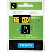 DYMO páska 53718 D1 Black On Yellow Tape 24mm S0720980