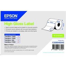 Páska do tlačiarni EPSON High Gloss Label - Die-cut Roll, 76x51,610ks C33S045542