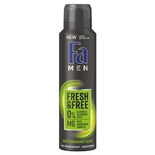 FA Dezodorant v spreji Men Fresh & Free Mint Bergamot 48h Deodorant Body spray 150 ml
