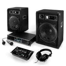 ELECTRONIC-STAR Bass Boomer, USB PA systém, 400 W, so zosilňovačom, reproduktormi a kabelážou