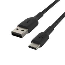 BELKIN USB-C kabel , 15cm , černý - odolný CAB002bt0MBK