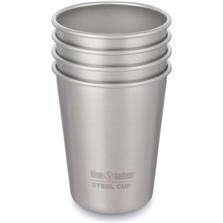 KLEAN KANTEEN Steel Cup - 4 Pack - brushed stainless 296 ml uni