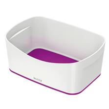 LEITZ Stolný box MyBox biela / purpurová