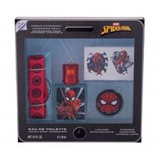 MARVEL Spiderman darčeková kazeta pre deti toaletná voda 30 ml plus samolepky kľúčenka držiak na mobil