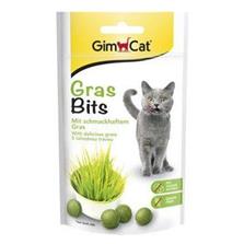 GIMBORN Gimcat GRAS BITS tabl . s kočičí trávou 40g