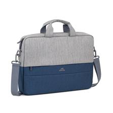 RIVACASE 7532 grey/dark blue anti - theft Laptop bag 15.6