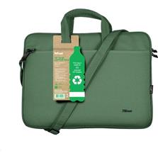 TRUST 24450 Eco slim taška na notebook , 16", zelená