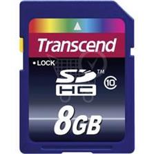 Pamäťová karta TRANSCEND SDHC 8 GB Class 10