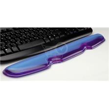 OEM Podložka před klávesnici tvarovaná, silikonová, modrá