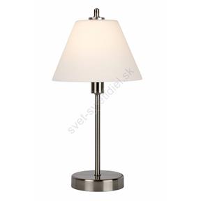 Svietidlo LUCIDE 12561/21/12 Touch TWO table Lamp E14/60W Sat chrome/Opal G