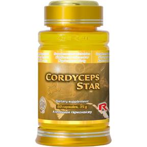 STARLIFE CORDYCEPS STAR - pre podporu protinádorového účinku a zníženie rizika recidív nádorových ochorení, 90 kaps