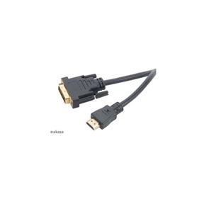 AKASA DVI-D na HDMI 2m AK-CBHD06-20BK