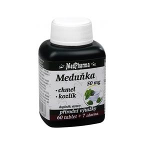 MEDPHARMA SK MEDPHARMA Medovka 50 mg + Chmeľ + Valeriána - 67 tabliet