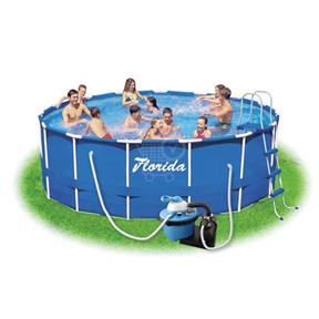MARIMEX Bazén Florida 3,66 x 0,99 m - Bazén, schodíky, piesková filtrácia ProStar 4m3 / h