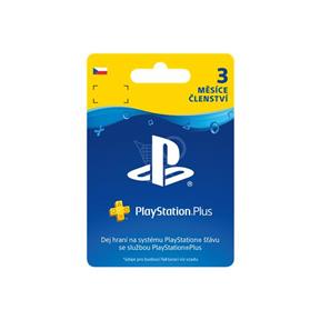 SONY PlayStation Plus predplatné na 90 dní CZ