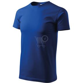 ADLER Basic Unisex tričko 12905 kráľovská modrá XXL