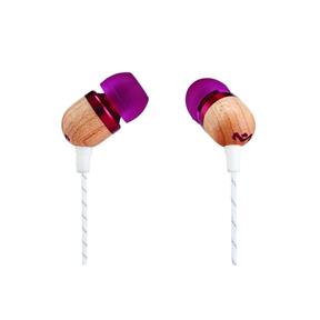 MARLEY HOUSE OF MARLEY Smile Jamaica One Button In-Ear Headphones Purple