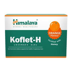 THE HIMALAYA DRUG COMPANY Himalaya Koflet-H Orange pas ora 1x12 ks