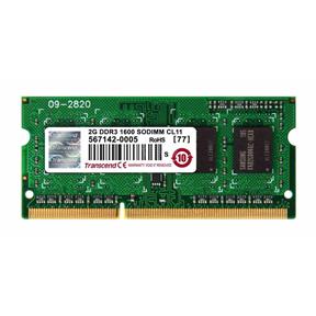 Pamäť TRANSCEND SODIMM, 2 GB, 1600MHz, DDR3, CL11, TS256MSK64V6N