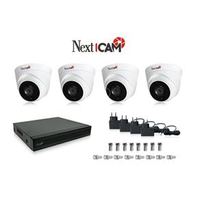 NEXTCAM Kamerový set značky pre 4 kamery