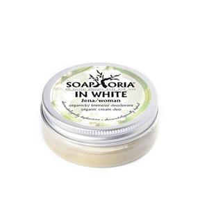 SOAPHORIA Prírodné krémový dezodorant In White Organic Cream Deo Woman 50 ml