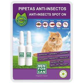 MENFORSAN Antiparazitný pipety pre mačky 2 x 1,5 ml