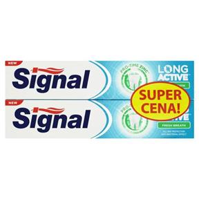 Zubná pasta SIGNAL Long Active Fresh Breath duopack 8584057008230