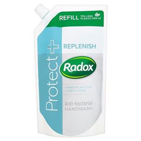 Mydlo RADOX Anti-bacterial Handwash Feel Hygienic & Replenishing náplň 500 ml 8711600790544