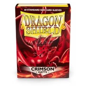 ARCANE TINMEN Obaly Matte Crimson 60ks : Dragon Shield Standard sleeves