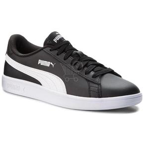 PUMA Sneakersy - Smash V2 L 365215 04 Black/Puma White 46