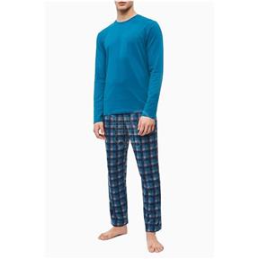 CALVIN KLEIN Pánske pyžamo L / S Pant Set NM1600E -DPV Veľkosť XL