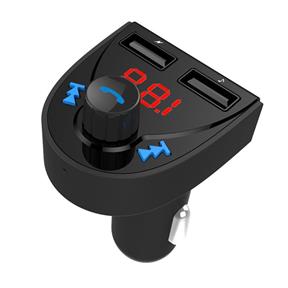 GEMBIRD 3v1 Bluetooth handsfree sada do auta s FM-radio vysielačom a USB 3.1 nabíjačkou
