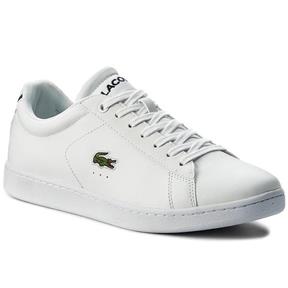 LACOSTE Sneakersy - Carnaby Evo Bl 1 Spm 7-33SPM1002001 Wht 44.5
