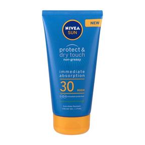 Opaľovací prostriedok NIVEA Sun Protect & Dry Touch Non-Greasy Cream-Gel neviditelný, rychle vstřebatelný krém na opalování SPF30 175 ml unisex