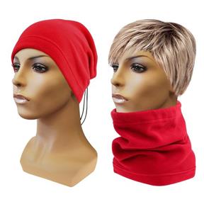 SULOV Multifunkční šátek 2v1 Fleece, červený