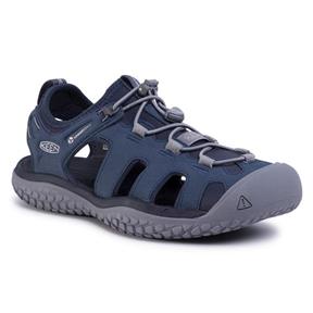 KEEN Sandále - Solr Sandal 1022431 Navy/Steel Grey 45