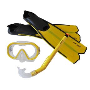 RULYT Potápačský set Calter KIDS S06 plus M168 F41 PVC, žltý