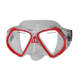 RULYT Potápačská maska Calter JUNIOR 4250P, červená