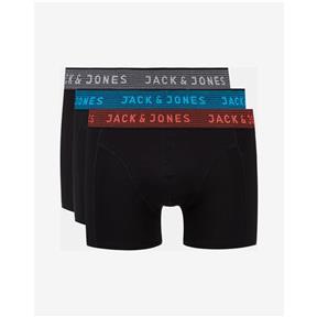 JACK&JONES Boxerky 3 ks | Čierna Pánske S
