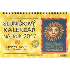 Sluníčkový kalendář na rok 2017 - stolní Volf Honza