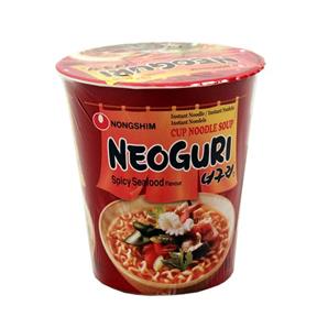 NONGSHIM NEOGURI RAMYUN Morské plody Instantná štipľavá polievkav kelímku 62 g