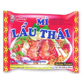 VINA ACE COOK Lau Thai Instantná rezancová polievka krevetová príchuť 80 g