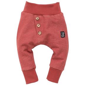 PINOKIO dětské kalhoty Happy Llama 92 červená