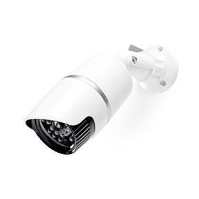 Atrapa kamery NEDIS DUMCB20WT - Atrapa Bezpečnostní Kamery Válcové IP44 Bílá barva