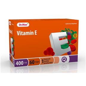 DR.MAX Vitamín E 400 I.U. 60 cps