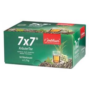 DR. JENTSCHURA 7x7 Kräuter Tee čaj porcovaný